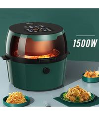 Friggitrice Q-g9l Design Elegante Forno Friggitrice Ad Aria Visibile Da 9 Litri         