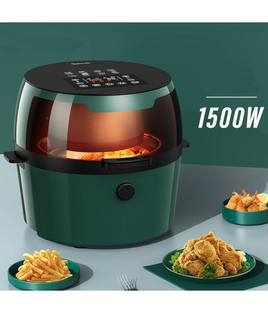 Friggitrice Q-g9l Design Elegante Forno Friggitrice Ad Aria Visibile Da 9 Litri         