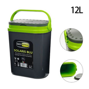 Trade Shop - Frigo Frigorifero Passivo Portatile Solaris Termico Da 12 Lt 29,5x19,5x37,5cm Viaggio -