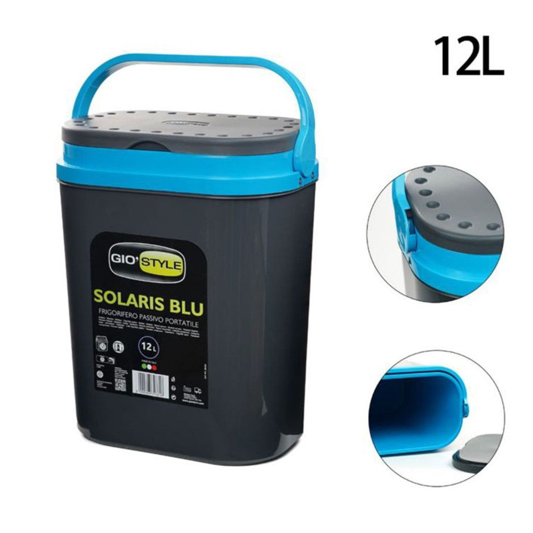 Trade Shop - Frigo Frigorifero Passivo Portatile Solaris Termico Da 12 Lt 29,5x19,5x37,5cm Viaggio -