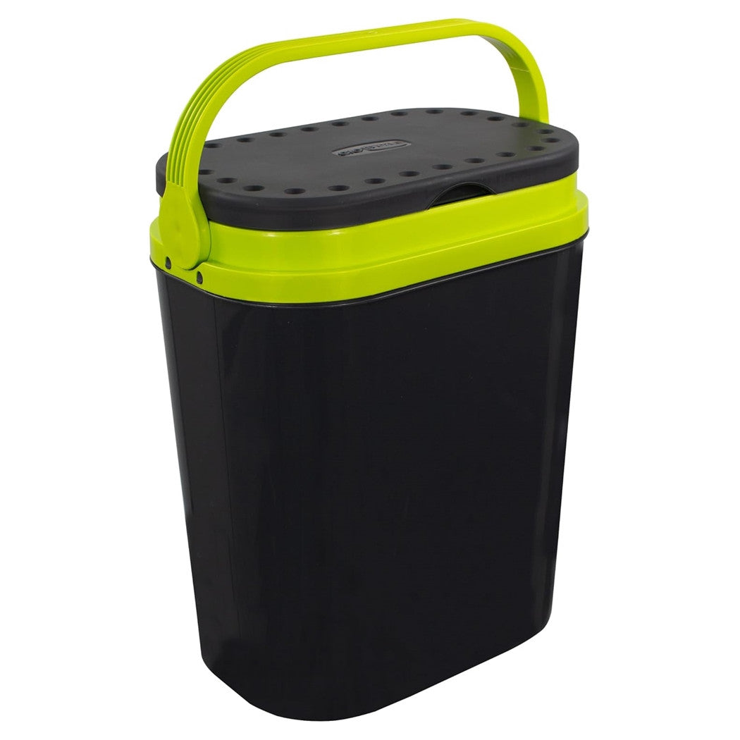 Trade Shop - Frigo Frigorifero Passivo Portatile Solaris Termico Da 12 Lt 29,5x19,5x37,5cm Viaggio - Verde Chiaro