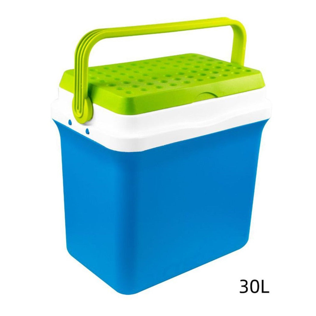 Trade Shop - Frigo Passivo Fiesta Frigorifero Da 30 Lt Mare Termico Portatile Con Manico 023457 -