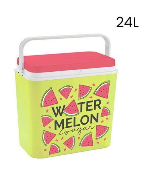 Frigo Portatile Borsa Termica Fantasia Anguria 24l Campeggio Estate Spiaggia         