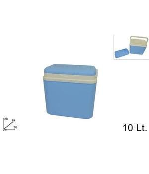 Frigo Portatile Borsa Termica Frigorifero 10lt Per Campeggio Mare Estate Celeste         