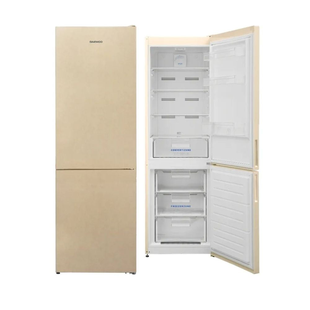 Frigorifero combinato Daewoo FKM295FJT0 beige 294L classe F