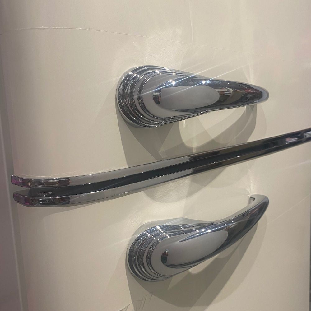 Frigorifero combinato retrò vintage Maremma crema