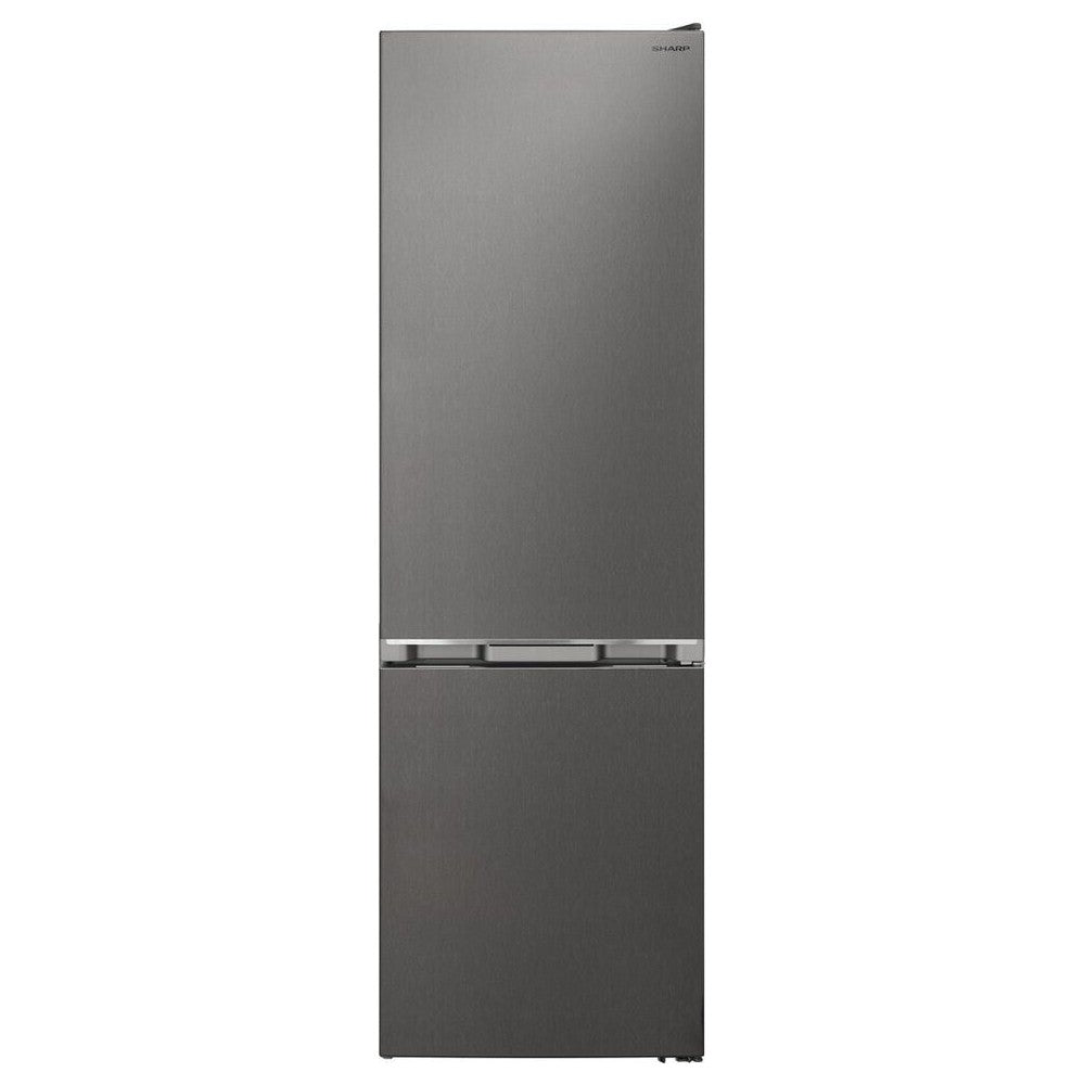 Frigorifero combinato TOTAL NO FROST Sharp SJ-NBA32DMXPB classe B colore acciaio inox