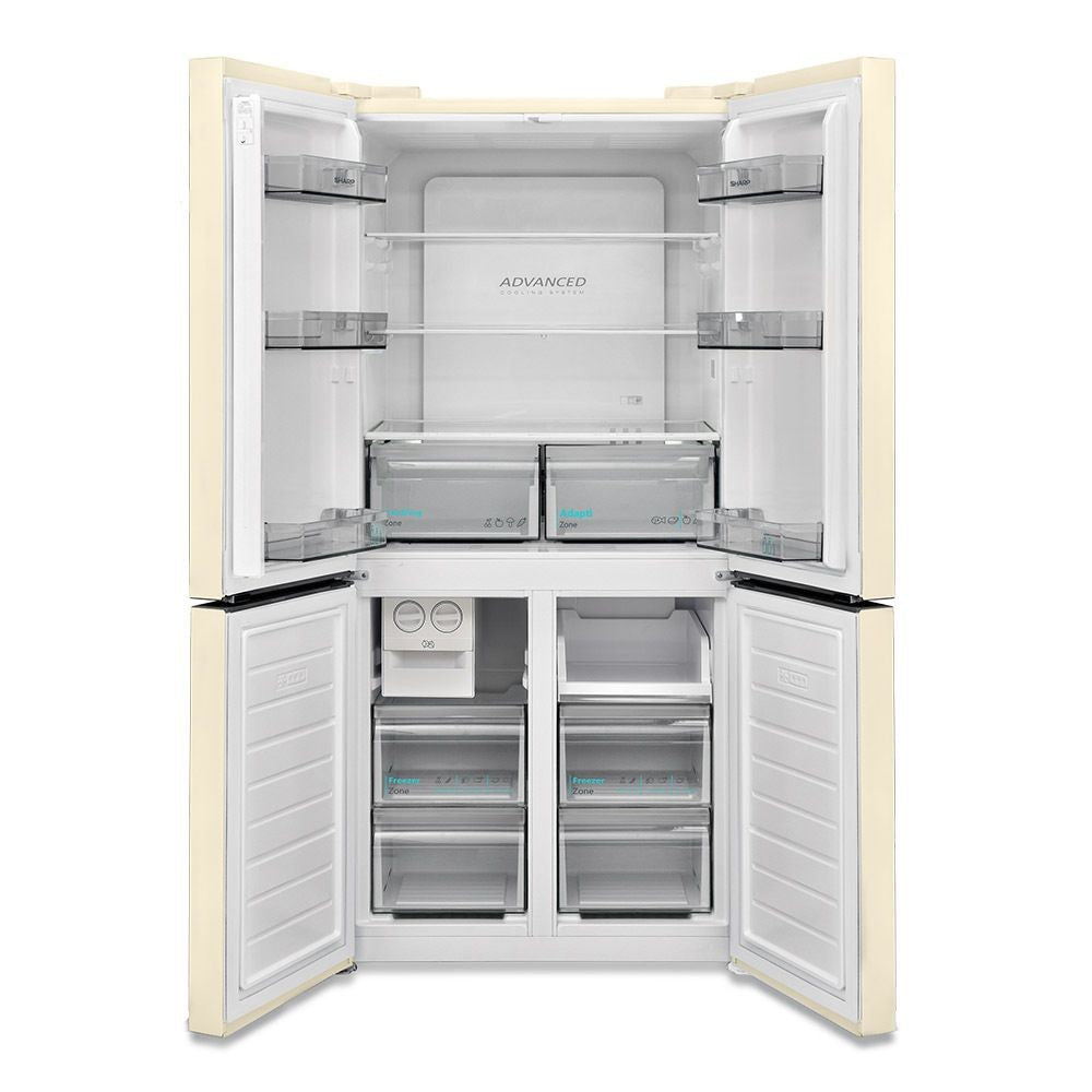 Frigorifero NO FROST side by side Sharp SJNFA15IMXJE 488lt colore crema classe E