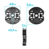 Kit Frizione Completo Per Motosega 25Cc - Frizione + Campana Frizione Ricambio Compatibile Frizione+Tamburo Frizione Per Motoseghe 25Cc