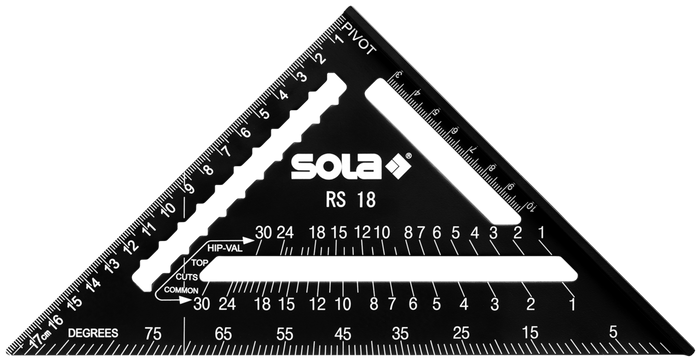 Squadre Per Carpentieri Rs 18 (18 Cm) & Rs 30 (30 Cm) - Rs 18 (18 Cm)