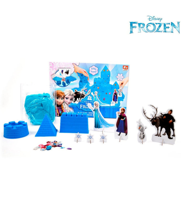 Frozen Castello Di Elsa Set Di Sabbia Da Modellare + Personaggi Disney Bambine         