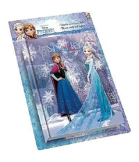 Frozen Diario Segreto Anna E Elsa Magico Con Led Per Scuola Bambini Hobby         