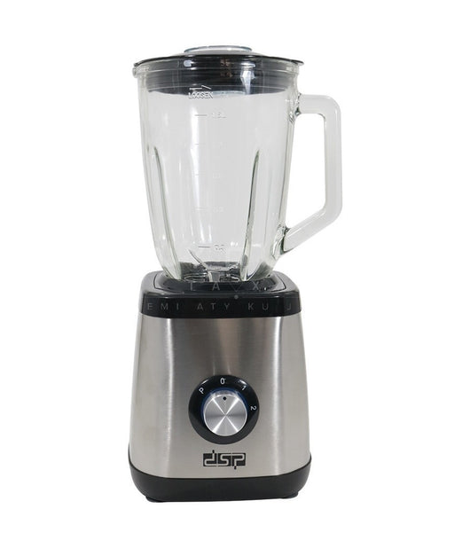 Frullatore 2 Velocita'+pulse 350 W Acciaio Con Caraffa In Vetro Frullati Frutta         