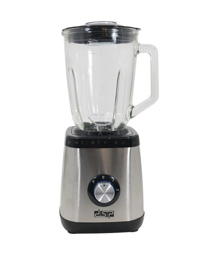 Frullatore 2 Velocita'+pulse 350 W Acciaio Con Caraffa In Vetro Frullati Frutta         