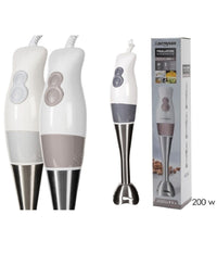 Frullatore A Immersione Mix Plus 2 Velocità  200w Funzione Pulse Lame In Acciaio         