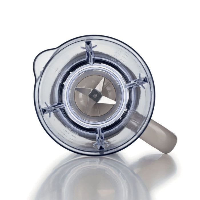 Frullatore Breakfast 500W, 4 lame in acciaio inox, 2 velocità, 1,5L - Dark & Sahara Grey