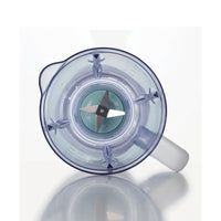 Frullatore Breakfast 500W, 4 lame in acciaio inox, 2 velocità, 1,5L - White & Aegean Teal