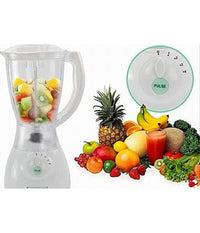 Frullatore Capacita' 1,5 Litri 500 Watt Bianco Con 4 Velocita' Robot Da Cucina         