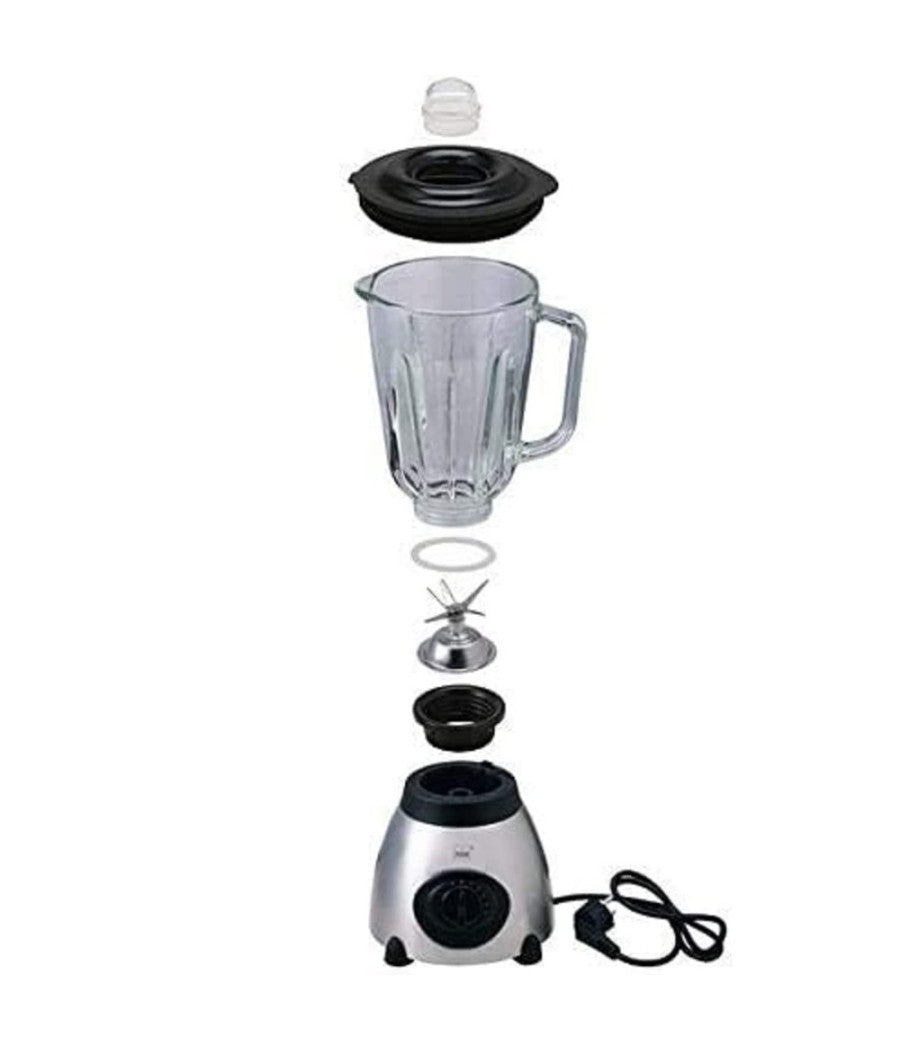 Frullatore Da 500 W Con Lame In Acciaio Inox Da 1,5 Lt Tritatutto Frutta Verdura         