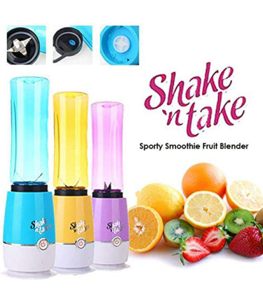 Frullatore Frutta Frulla Shake N Take Frappe Milkshake Gelato Fitness Palestra         