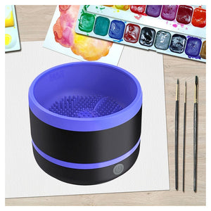 Frullatore Portatile Automatico Per Pennello Per Pulizia Spazzole Elettrico