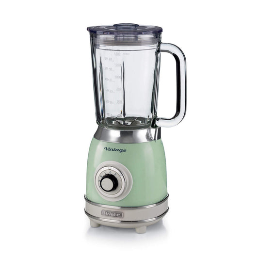 Frullatore Vintage - 1,5L Tazza in Vetro - 4 Lame Acciaio Inox - 1000W - Verde