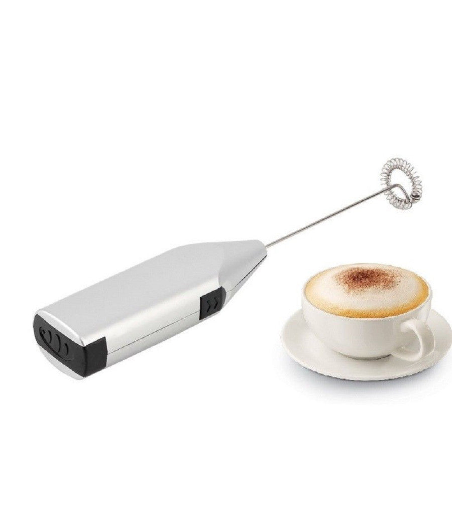 Frullino Montalatte Miscelatore Caffe Latte Cappuccino Sbattitore Bevande         