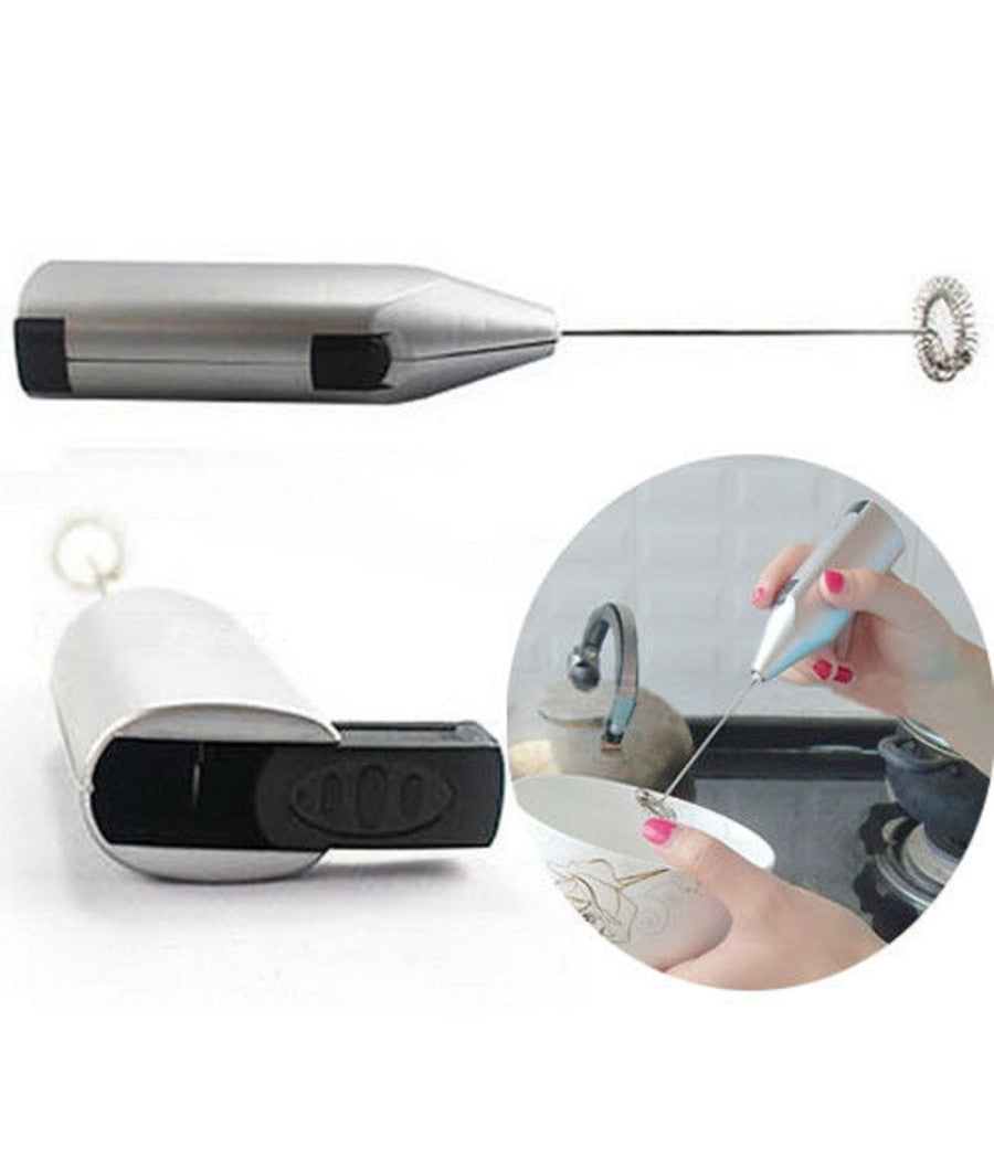 Frullino Montalatte Miscelatore Caffe Latte Cappuccino Sbattitore Bevande         