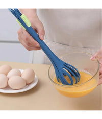 Frusta Multifunzione Monta Mescola Sbatte Utensile Per Cucina Ergonomico Con Clip         