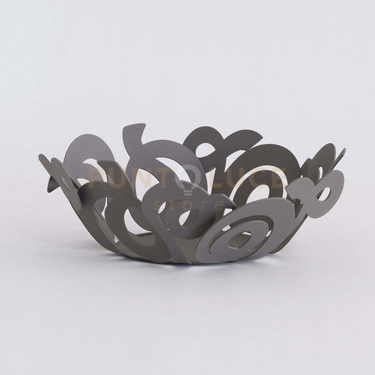 fruttiera nastri Fango in Ferro 29x9cmh