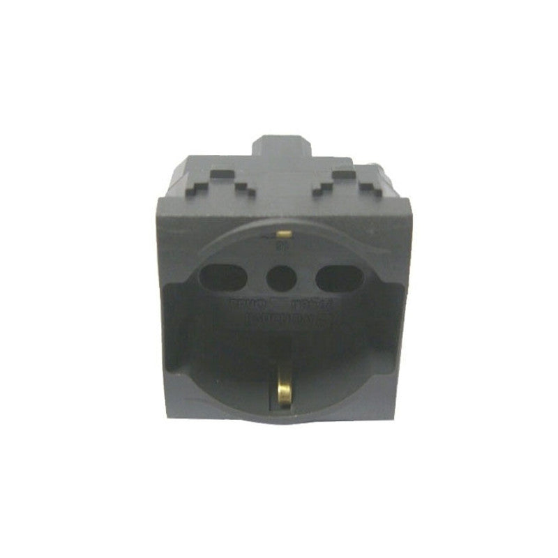 Frutto Comfort Presa Schuko 10/16A Antracite