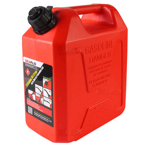 Tanica in plastica seaflo brevettato di rabbocco benzina litri 10