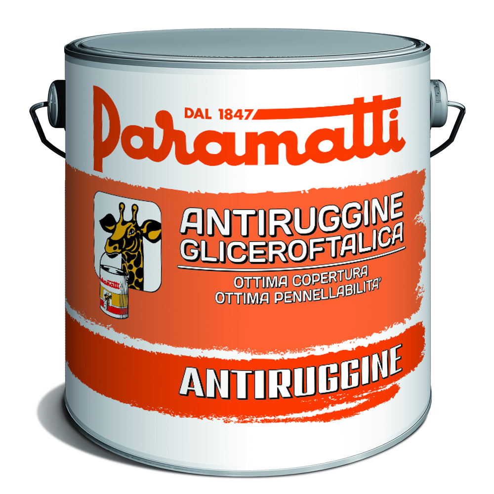 Antiruggine gliceroftalica paramatti colore grigio ml 500