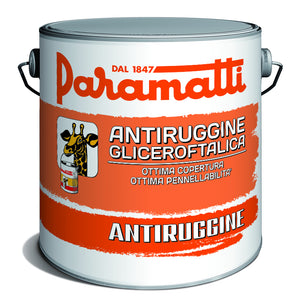Antiruggine gliceroftalica paramatti colore grigio ml 500