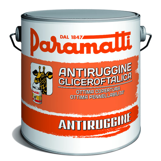 Antiruggine gliceroftalica paramatti colore grigio ml 500