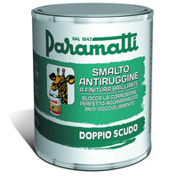 Smalto antiruggine doppio scudo paramatti grigio ombra 750 milliliter
