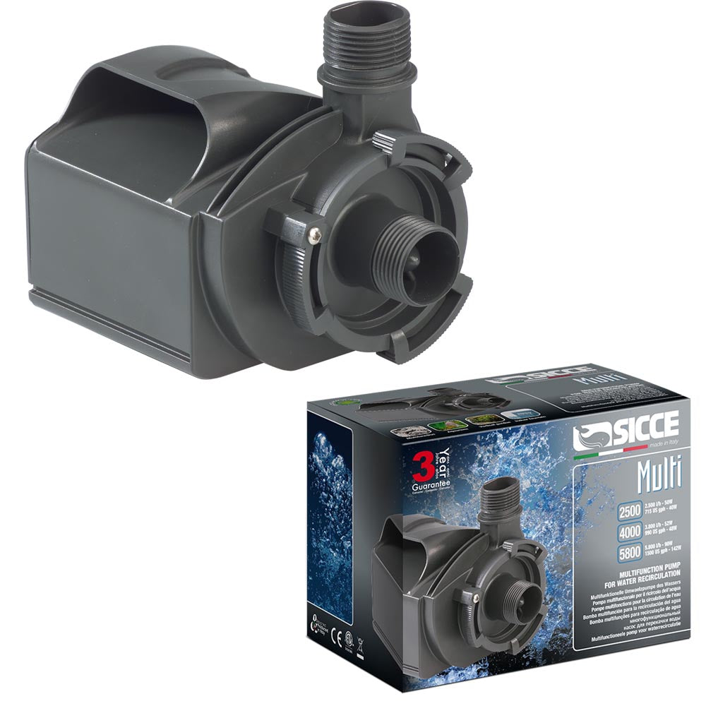 Sicce multi 5800 5.800 litri/h pompa multifunzione per moltissime applicazioni cavo da 1,5 metri