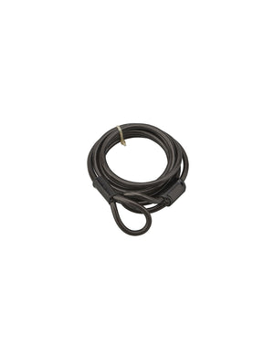 Antifurto Twisty, bici, capanni da giardino, cavo d'acciaio rivestito PVC 1,80m - THIRARD