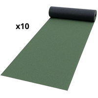 Guaina ardesiata verde casasciutta impermeabilizzazione terrazze 10 rotoli 1x10 m