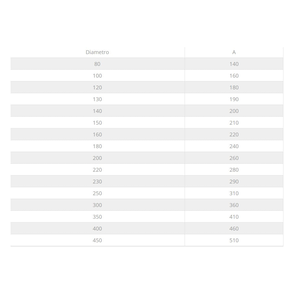 Fumaiolo da 100mm tipo a becco inox aisi 304 base tonda innesto m maschio