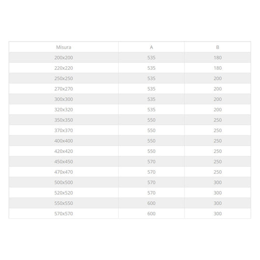 Fumaiolo gallo 22x22cm in acciaio inox base quadra