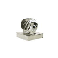 Fumaiolo Ventolino inox Quadrato Cm.32X32