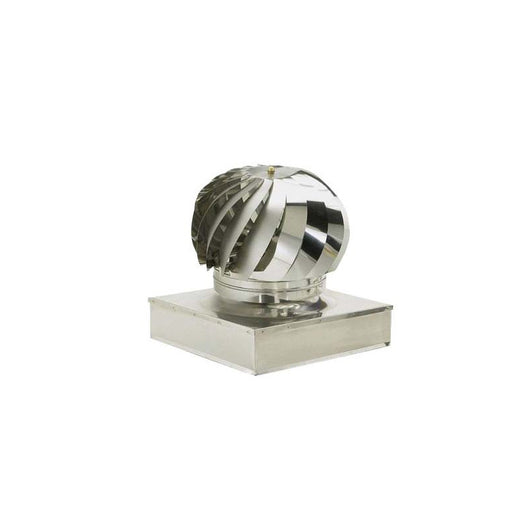 Fumaiolo Ventolino inox Quadrato Cm.32X32