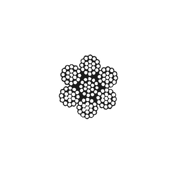 FUNE INOX 133 FILI Ø MM.6 MT.100