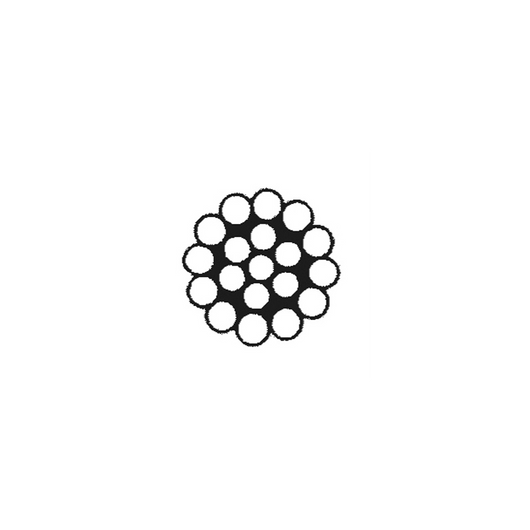 FUNE INOX 19 FILI Ø MM.5 MT.100