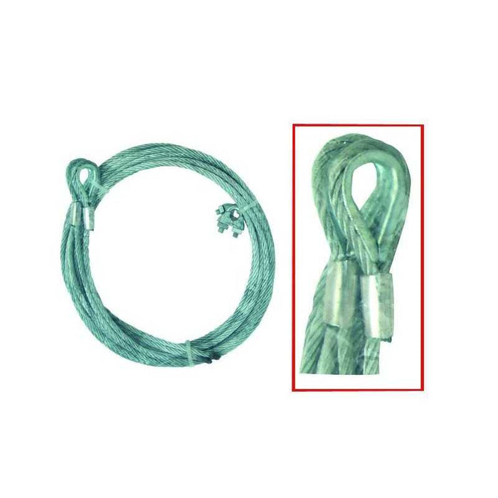 Funi per Basculanti Zincate asola/Morsetto 2,5 M