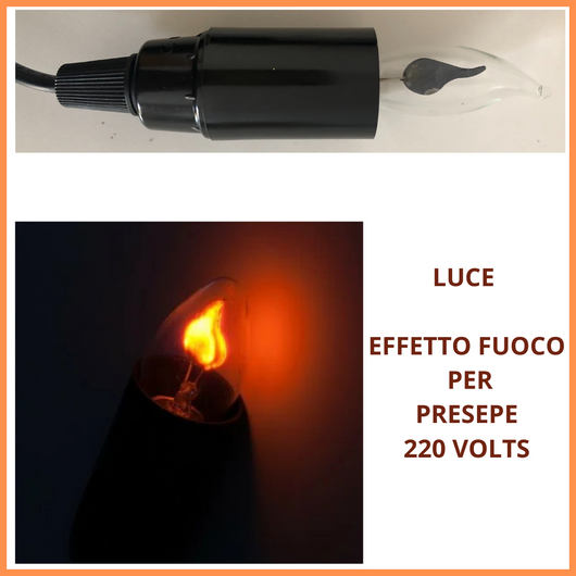 Accessori per presepe artigianale statuine presepio fuoco presepi decorazioni di natale addobbi natalizi vintage creai fai da te