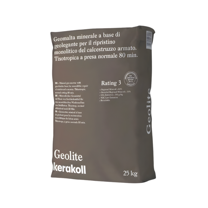 Geomalta minerale tixotropica per ripristino calcestruzzo armato
