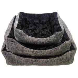 Cuccia per cane con cuscino confortevole royal billypet cm 60x70 made in italy