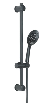 Saliscendi con doccetta 3 getti nero opaco serie TECH 13 Gedy